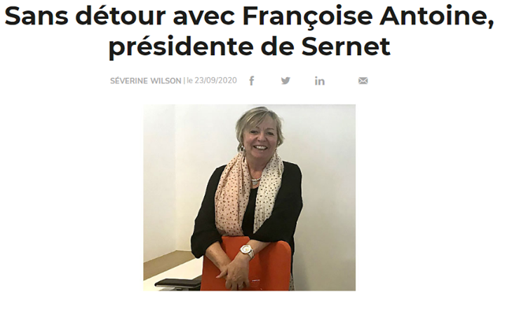 Interview Présidente Sernet